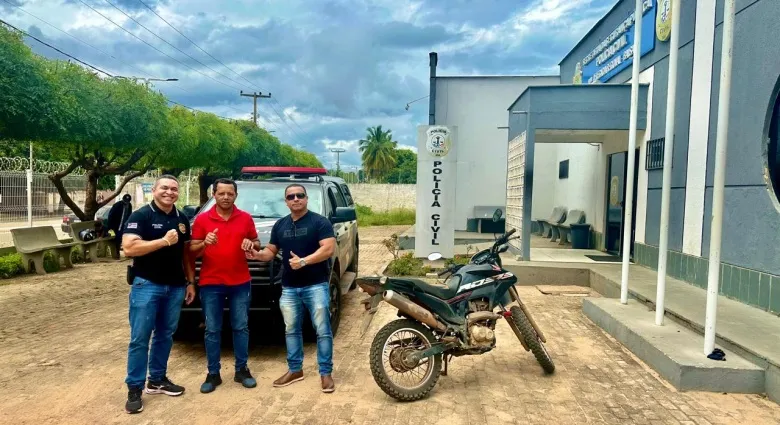 Polícia Civil Recupera Moto Furtada em Balsas no Piauí e Devolve ao Proprietário