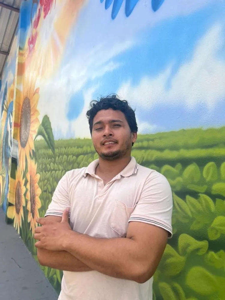 Artista balsense Felipe Crispim conquista 2º lugar em competição estadual de grafite, e faz painéis na Agrobalsas
