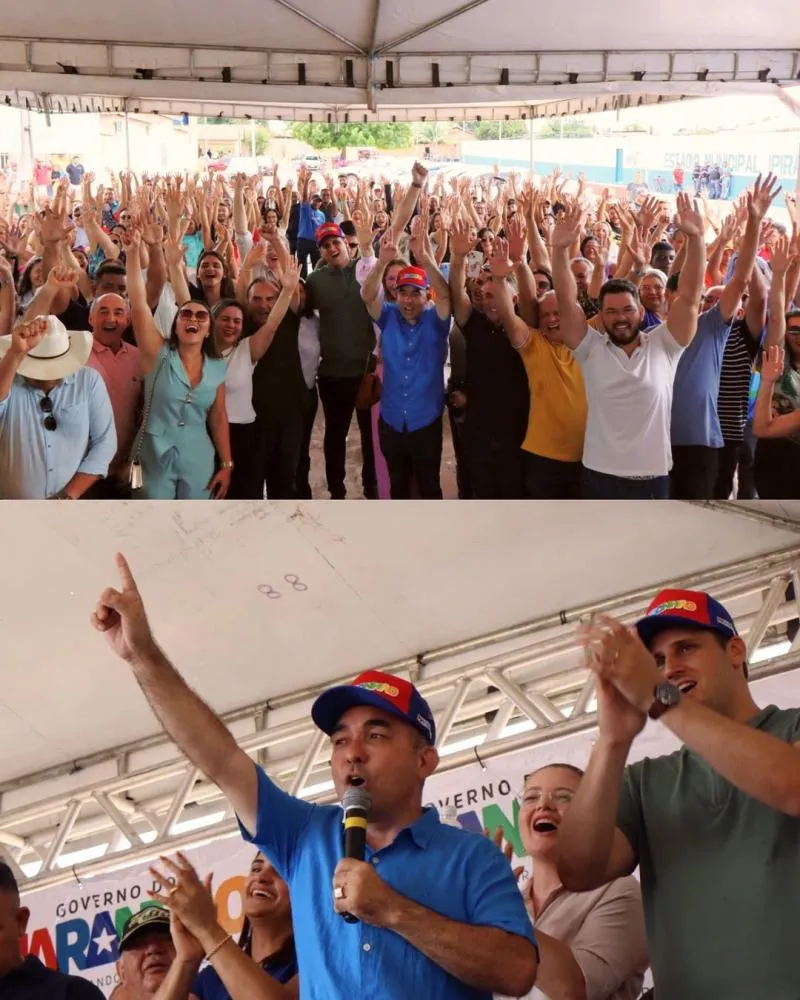  Prefeito Accioly demonstra competência e Mangabeiras avança inaugurando obras e serviços