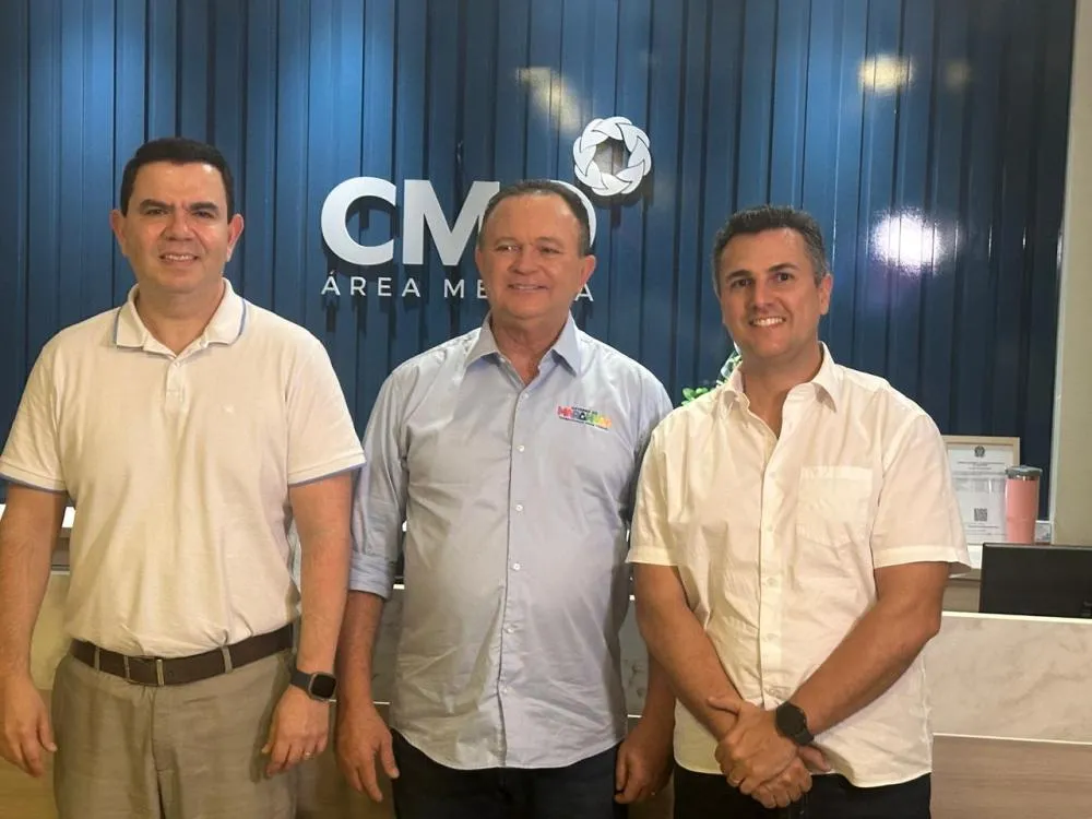 Em Balsas, governador Brandão se reúne com dr. Erik e o vereador Higino Neto