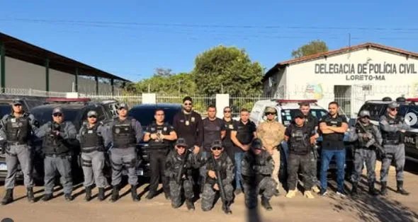 Loreto: Policias civil e militar combatem o crime organizado na região sul