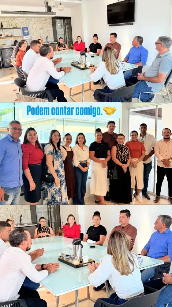 Deputada dra. Vivianne recebe diversas lideranças políticas e comunitárias, e ainda vistoria obras do governo Brandão em Balsas