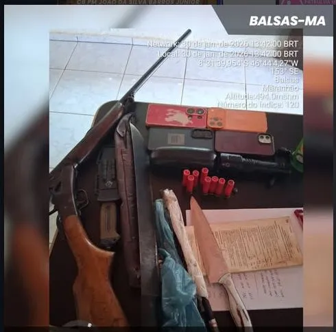 Balsas: Na Batavo, polícia prende três indivíduos que tentavam matar uma família por causa de terras