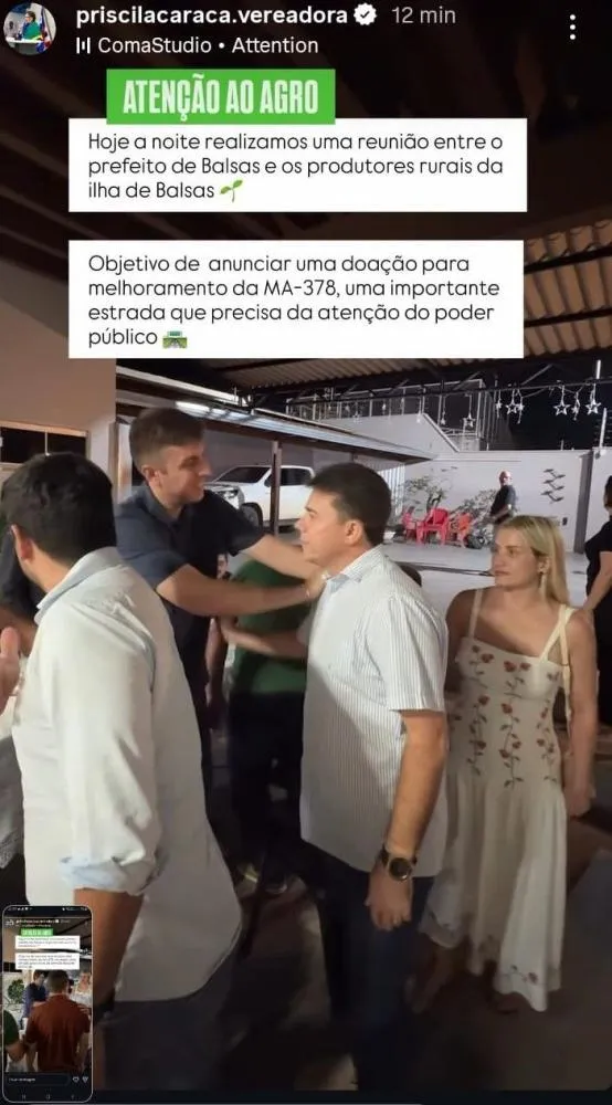 Balsas: primeira-dama recebe diárias de R$ 4.570,00, não viaja e é vista em 2 eventos na cidade