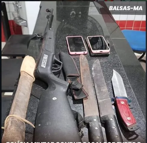  Batavo: Polícia Militar prende casal acusado de roubo de carnes e armas em residência do povoado
