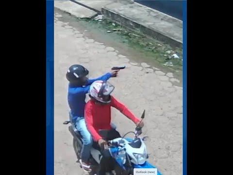 Tiros no bairro Trizidela; indivíduos de moto disparam contra uma residência ninguém foi preso 