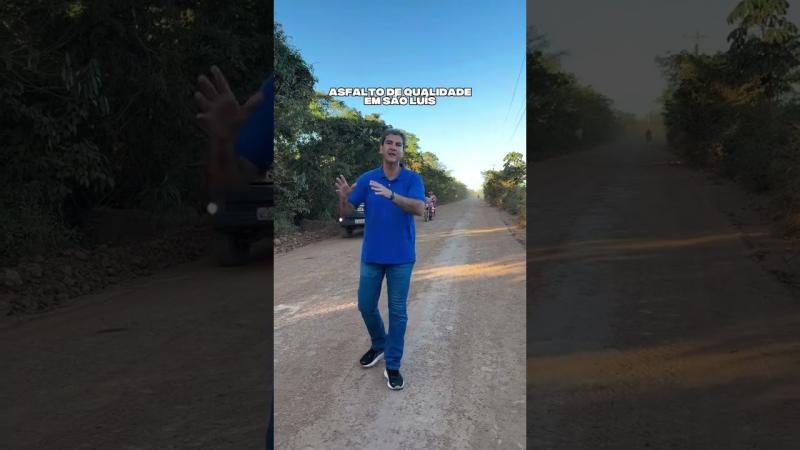 Braide afirma que, eleito governador, vai asfaltar a MA-362 e gerar desenvolvimento com mais empregos