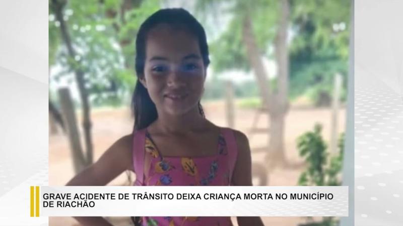Riachão: motocicleta atinge criança que morre na hora, o motoqueiro Renato se encontra em estado gravíssimo. (Gabigol).