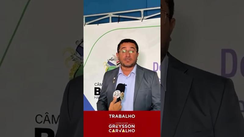 Vereador Greysson Carvalho abre o recesso parlamentar homenageando quem faz pelas comunidades
