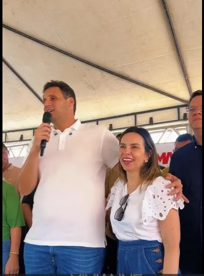 Deputada dra. Vivianne, em Gonçalves Dias ao inaugurar obras, Orleans Brandao afirma, ela trabalha por todo Maranhão 