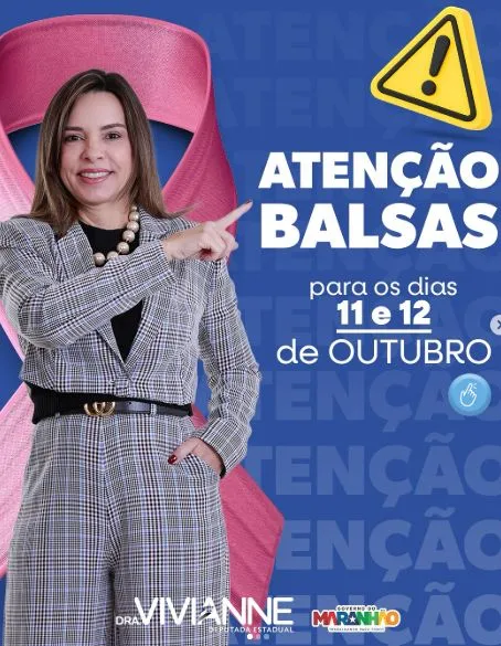 Deputada dra. Vivianne intensifica ações de saúde em toda região, em Balsas terá consultas e óculos gratuitos
