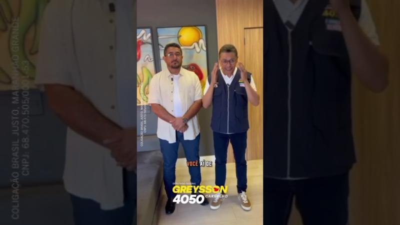Greysson Carvalho tem forte parceria com o time de Lula 