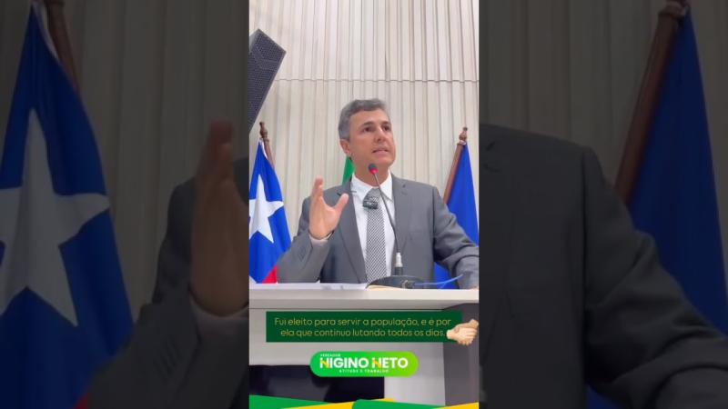 Vereador Higino afirma: “Somos a voz da população que tem dado resultados excelentes ao povo”