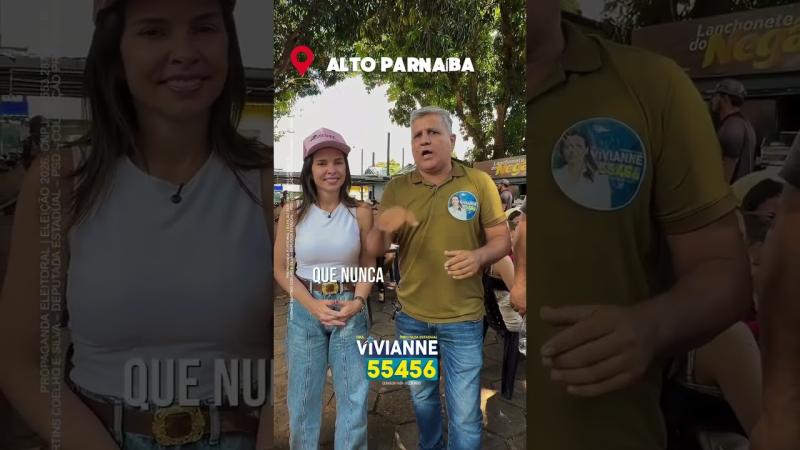 A deputada Dra. Vivianne se sente bem acolhida em Alto Parnaíba