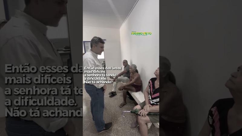 Balsas: vereador Higino Neto ouve a população e confirma que a saúde está um caos