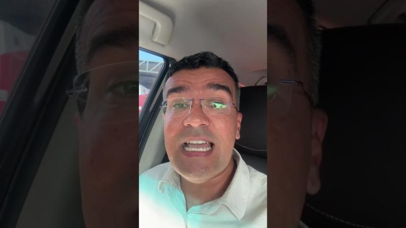 Lahesio Bonfim critica jornalista de tv onde afirmou, que ele havia fechado com Braide para candidato ao senado