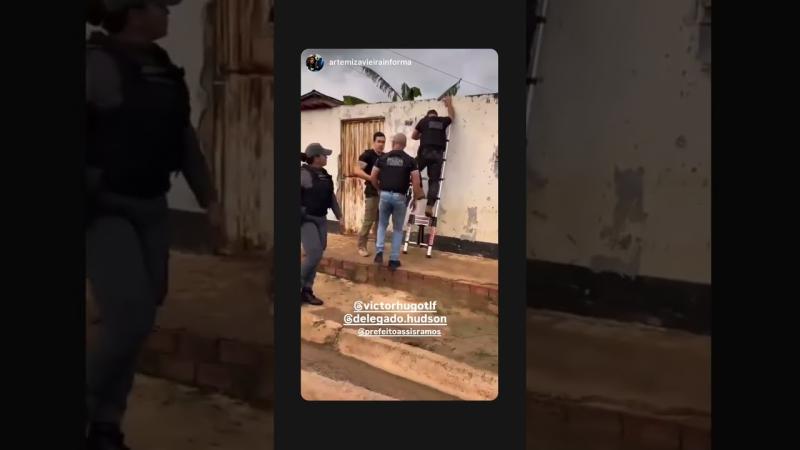Delegado Hudson Nogueira, fala da operação policial que prendeu homicidas e traficantes em Balsas