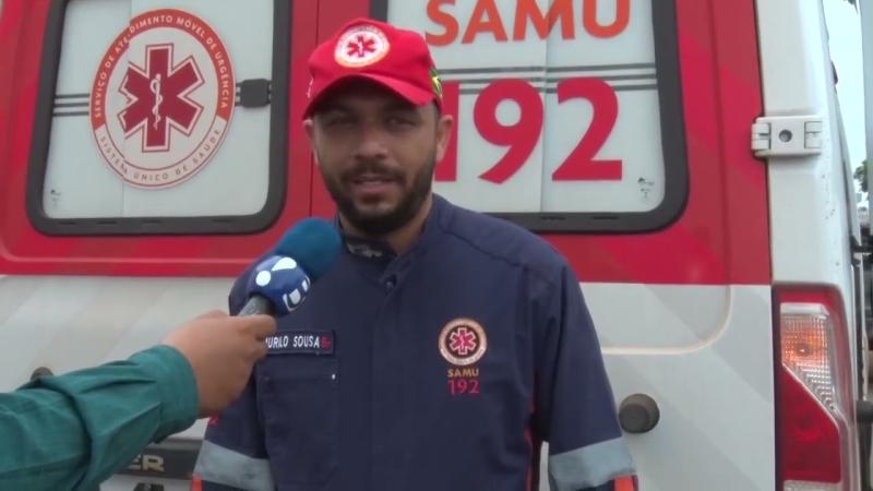 Balsas: acidente no Bairro Cajueiro, motociclista fica preso debaixo do carro e morre na hora. Imagens fortes! (RepórterGabigol).