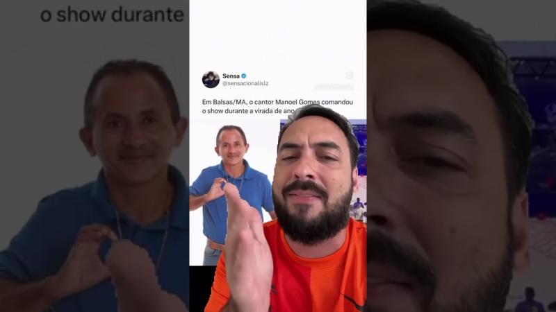 Jornalistas, músicos e produtores detonam Balsas a nível nacional. “Prefeito Alan deve odiar população para colocar um “show” desse no réveillon”