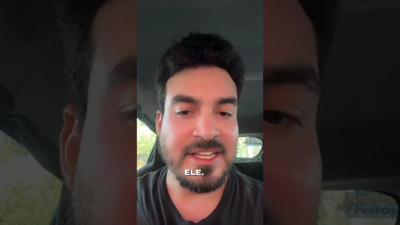  Bruno Carneiro, militante político, afirma que foi ameaçado de morte pelo esposo da vereadora Priscila Caraça