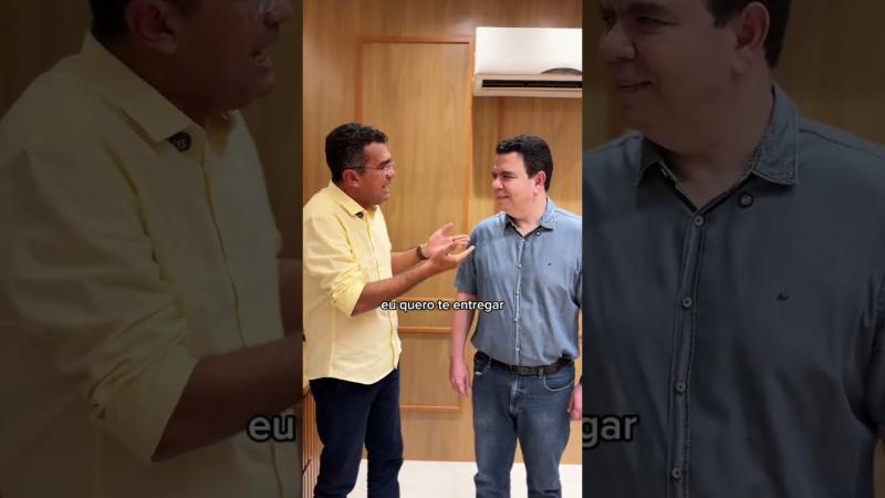 Dr. Erik e Lahesio Bonfim: juntos pelo Senado e pela Câmara Federal.