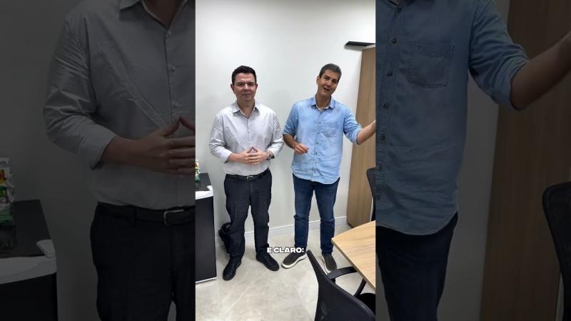 Eduardo Braide e Dr. Erik: juntos por Balsas e pelo Maranhão. “A transformação que fiz em São Luís ele fez em Balsas”