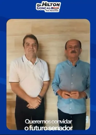 Prefeito de São José de Ribamar chama dr. Hilton Gonçalo de 