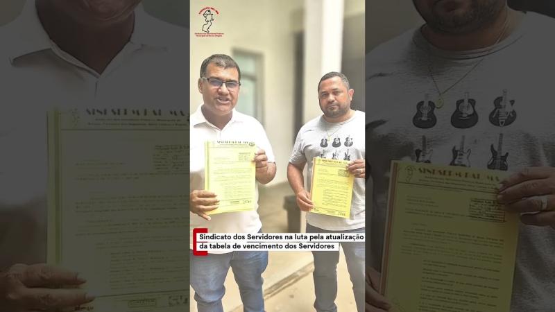 Sindicato dos Servidores Públicos de Balsas discute com a prefeitura Atualização Salarial dos servidores 