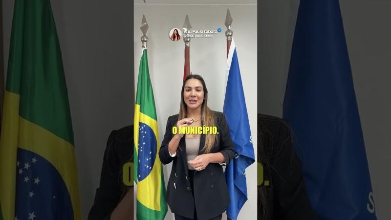 Senadora Ana Paula: Alô, vereador Greysson Carvalho. A seu pedido, Balsas vai receber uma ambulância zero quilômetro