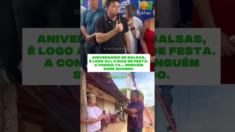 O vereador Higino escuta a população, que denuncia uma realidade diferente da apresentada pelo prefeito; a saúde em Balsas piora a cada dia