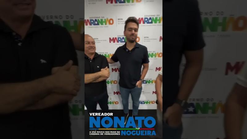 Vereador Nonato Nogueira é recebido pelo secretário estadual de cultura e entrega demandas de Balsas