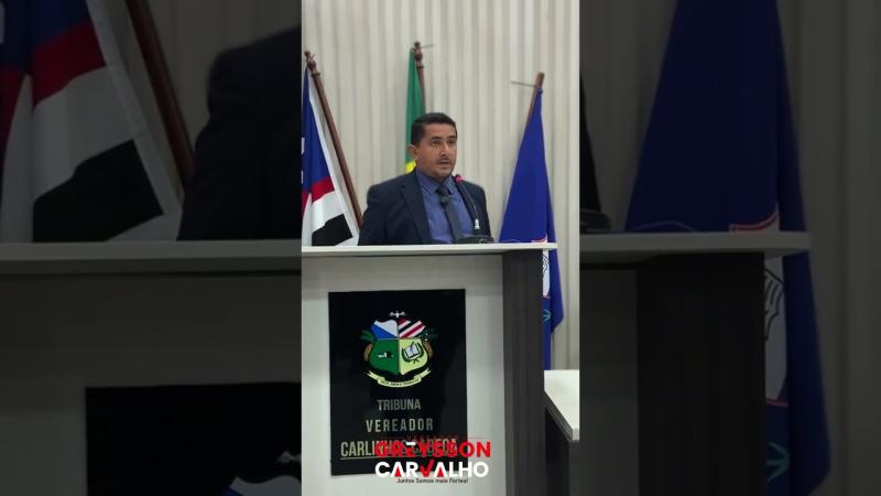 Vereador Greysson em 1ª sessão ordinária afirma, 