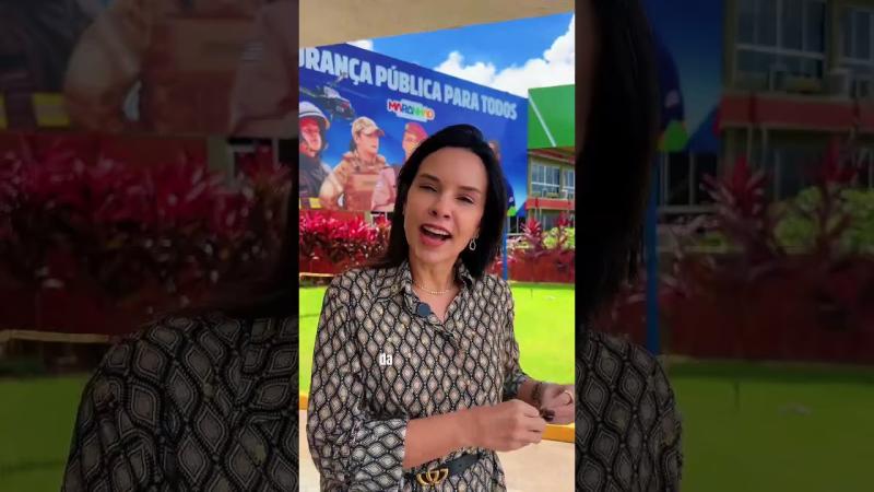 Deputada Dra. Vivianne se reúne com secretária estadual de Segurança e delegado Hudson Nogueira.